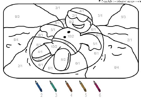 Coloriage Educatif Coloriages Magiques Divisions 4