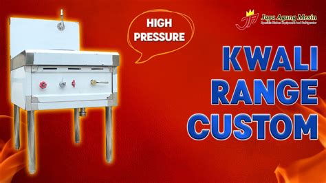 Review Kompor Custom Kwali Range 1 Tungku High Pressure Jaya Agung