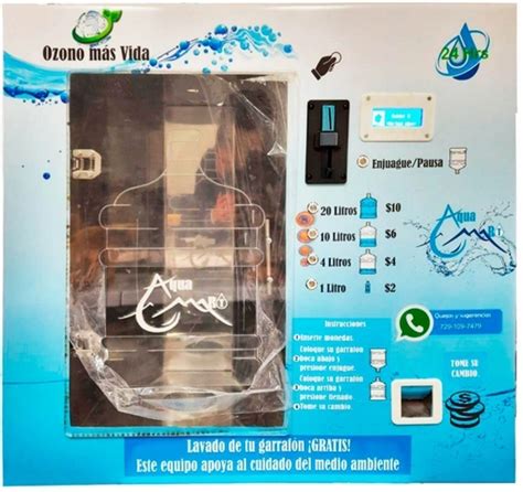 Tu Despachador Automático de Agua Purificada las 24 Horas