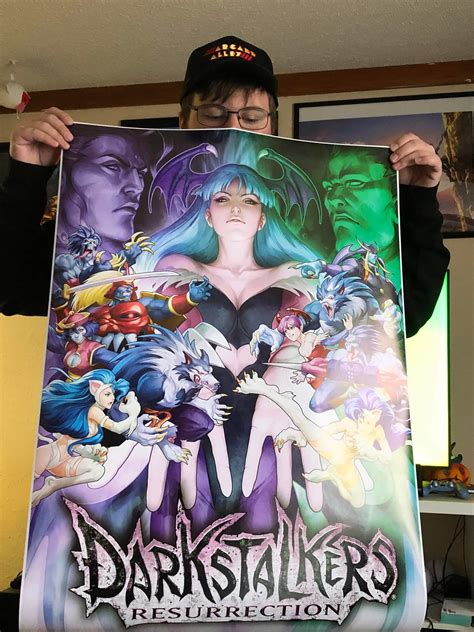 Got this poster today! : r/Darkstalkers