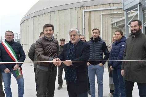 Cremona Sera Inaugurato A Cingia De Botti Nuovo Impianto A Biometano