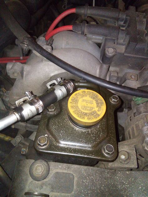 Хомут на патрубок ГУР — Subaru Forester (SF), 2,5 л., 2001 года ...