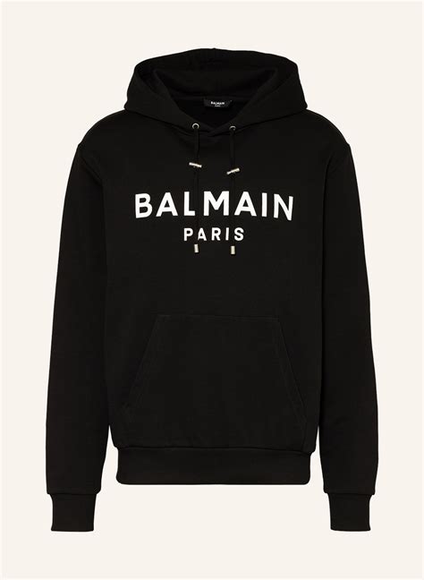 Misty Tektonisch Auf Dem Boden Balmain Hoodie Herren Gehege Cabrio Steigen