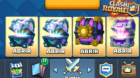 Abriendo Todos Los Nuevos Cofres De Clash Royale Cofre De Gran