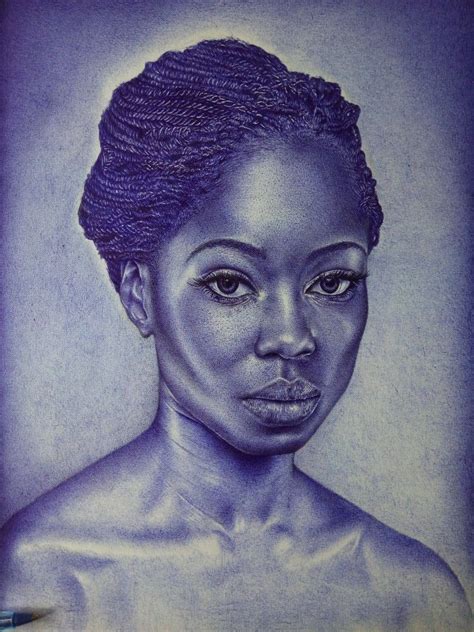 Pen Art Drawings Drawing Faces Hatch Drawing African Drawings Art