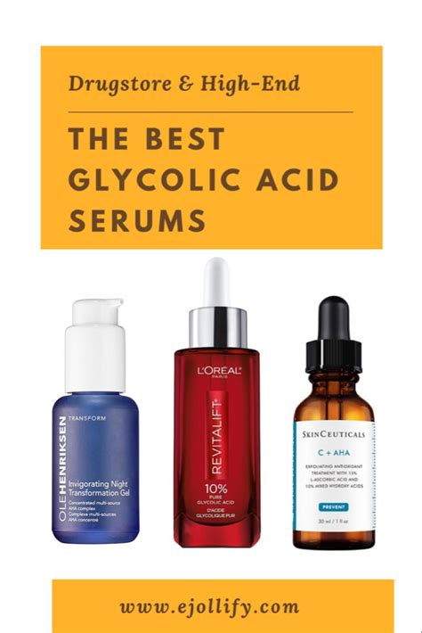 Best Glycolic Serum For Your Skincare Routine Glycolic Acid Serum