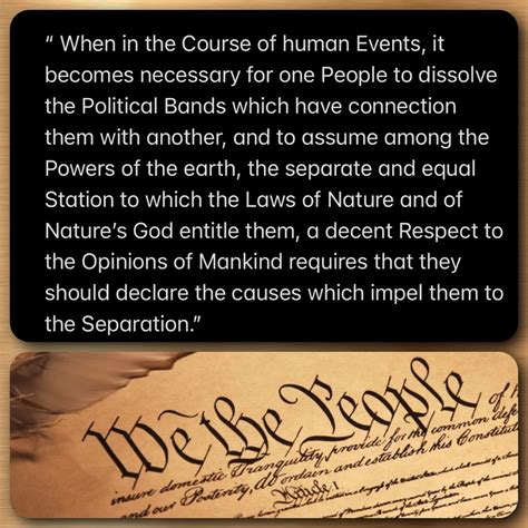 The Declaration of Independence Quote in 2023 | Declaration of ...