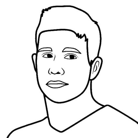 4 Dibujos Para Colorear De Kevin De Bruyne ColoringPagesOnly