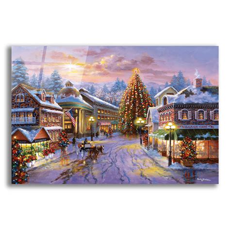 Epic Art Christmas Eve By Nicky Boehme Acrylic Glass Wall Art 24