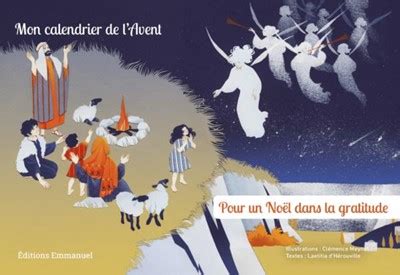 Mon calendrier de l Avent Pour un Noël dans la gratitude Santons