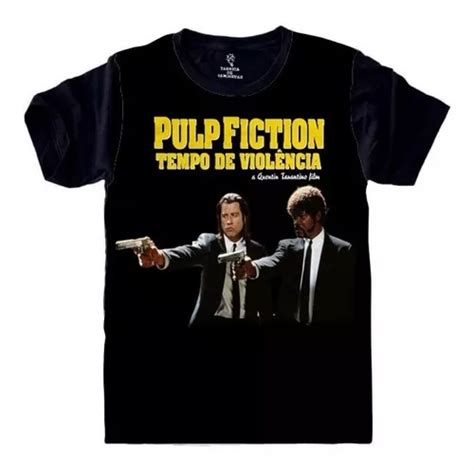 Camisa Camiseta Pulp Fiction Tempo De Violência 1059 Parcelamento sem