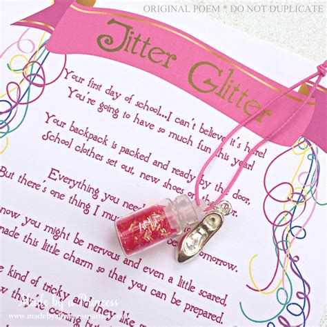 Back To School Mommy Magic Jitter Glitter Card Freebie