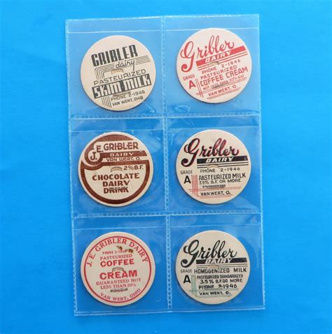 Gribler Dairy Milk Bottle Cap Set Campbells Online Store