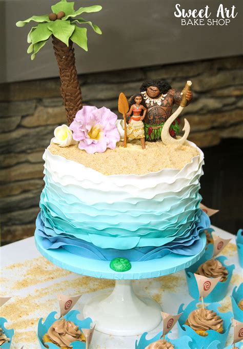 Moana Birthday Cake Design - Moana Cake | Moana birthday cake, Moana ...