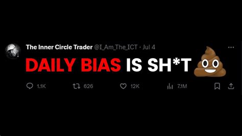 ICT Daily Bias Simplified YouTube