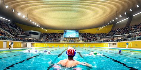 Jo De Paris D Couvrez Le Centre Aquatique Olympique De Saint Denis