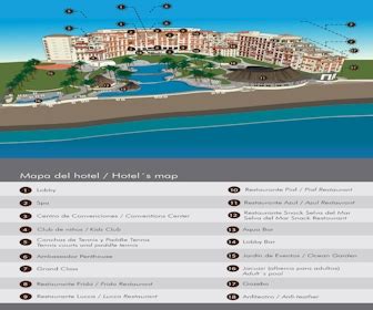 Resort Map | Grand Velas Riviera Nayarit | Riviera Nayarit, Mexico