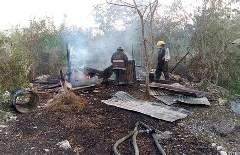 Incendio Arrasa Con Una Vivienda R Stica