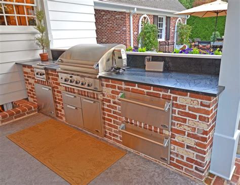 Creating The Perfect Brick Outdoor Kitchen Kitchen Ideas