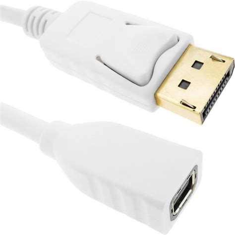 BeMatik Mini DisplayPort Kabel Vrouwelijk Naar 1 M Mannelijk