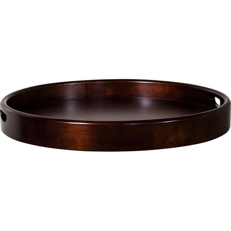 Sunny Designs Cappuccino 24 Inch Round Tray 17181153 Shopping Great Deals On