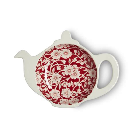 Burleigh Calico Red Mini Teapot Tray T Boxed Art And Fun