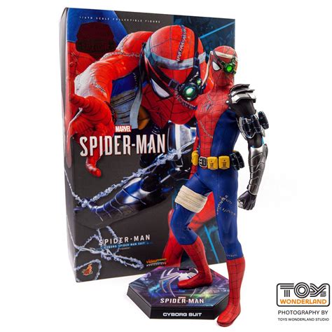 Hot Toys Marvel's Spider-Man - 1/6th scale Spider-Man (Cyborg Spider ...