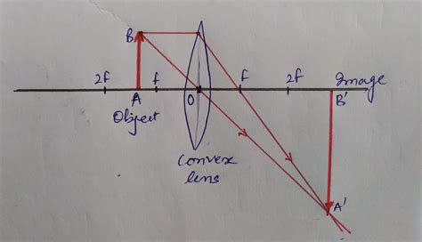 Draw A Ray Diagram Showing The Formation Of Image Of An Object Placed