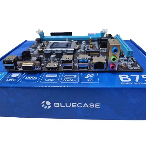 Placa Mãe Bluecase BMBB75 G3HGU M2 Crystal Informática