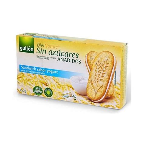 Gullon Biscuiti Cu Cereale Integrale Fara Zahar Adaugat Cu Indulcitori