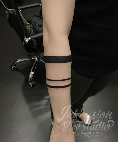 Solid Black Armband Tattoo – INKVASION Tattoo Studio · SINGAPORE