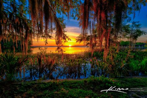 Magical Sunset at Lake Dora Florida | HDR Photography by Captain Kimo