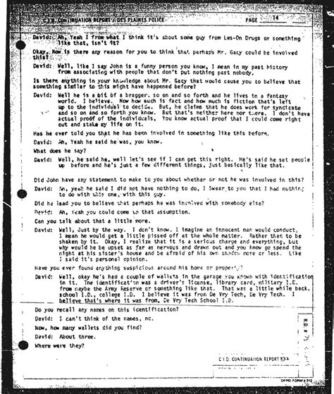 John Wayne Gacy and The Delta Project