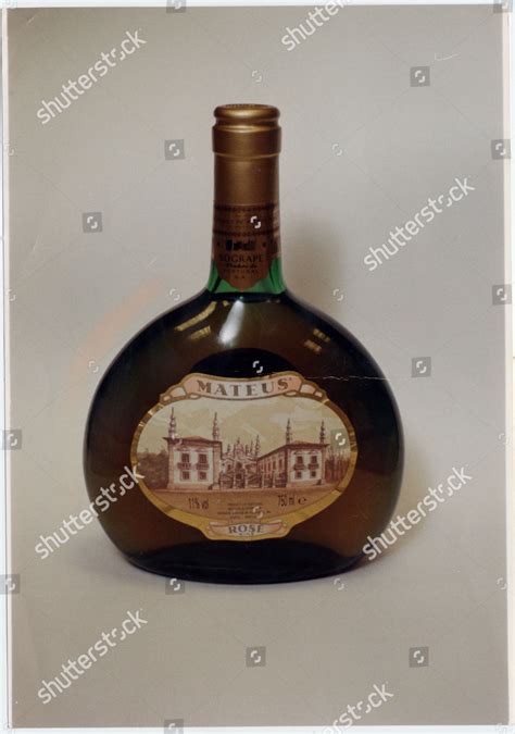 Bottle Mateus Rose Wine 1992 Editorial Stock Photo - Stock Image ...