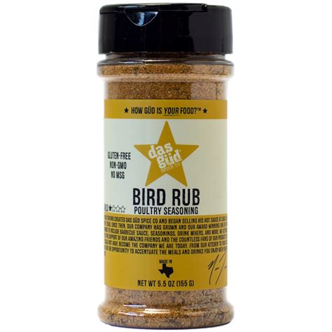 Bird Rub Poultry Seasoning Das Güd Spice Co