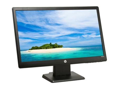 HP W2072a Black 20" 5ms Widescreen LED-Backlit LCD Monitor 200 cd/m2 ...