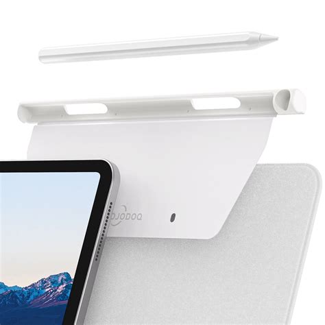 GOOJODOQ Magnetic Suction Stylus Slot Case Install Between IPad And