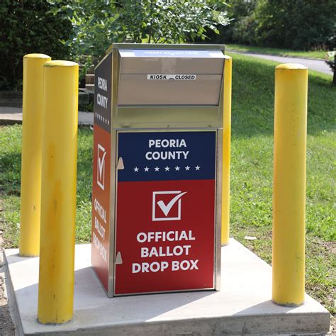 Ballot Drop Boxes Peoria County Elections Il