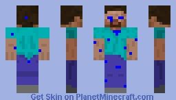 Steve is Crying Minecraft Skin