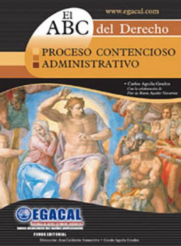 Abc Del Derecho Proceso Contencioso Administrativo Librería Juridica Legales Libros De