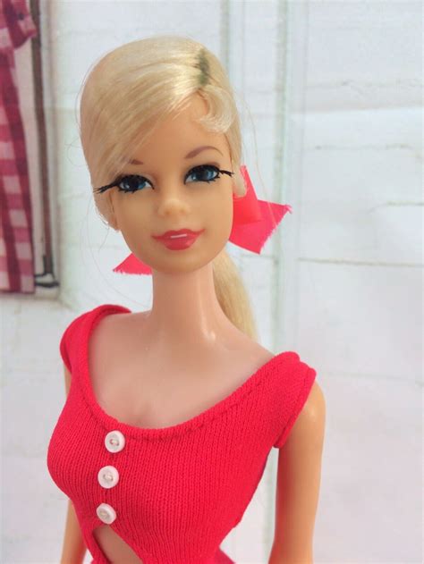 1165 TNT TWIST N TURN 1968 STACEY DOLL BLONDE BARBIE FRIEND GREAT