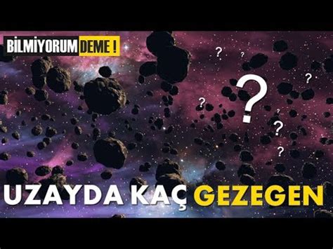 Uzayda Kaç Gezegen Var YouTube