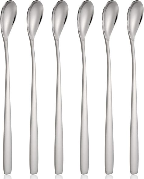 Amazon Long Handled Ice Tea Spoon Cocktail Stir Spoons Stainless