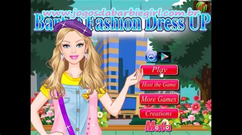 Jogos Da Barbie De Vestir A Barbie Na Moda Barbie Girl Youtube