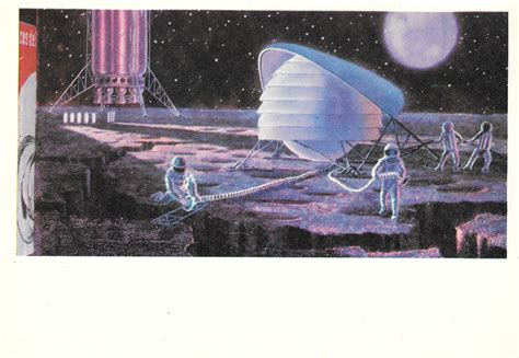 Человек в Космосе - СССР 1965 - Soviet Postcards