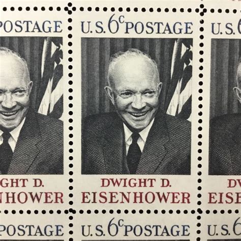 1383 Dwight Eisenhower Memorial MNH 6 C Sheet Of 32 FV 1 92 Larger