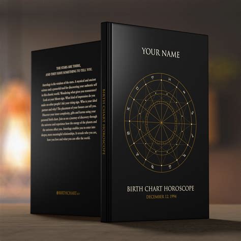 Personalized Birth Chart Horoscope Book