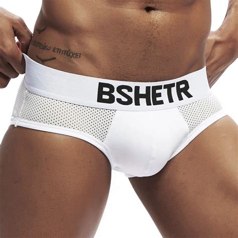 BSHETR Brand Breathable Men S Underwear Briefs Cotton Underpants U