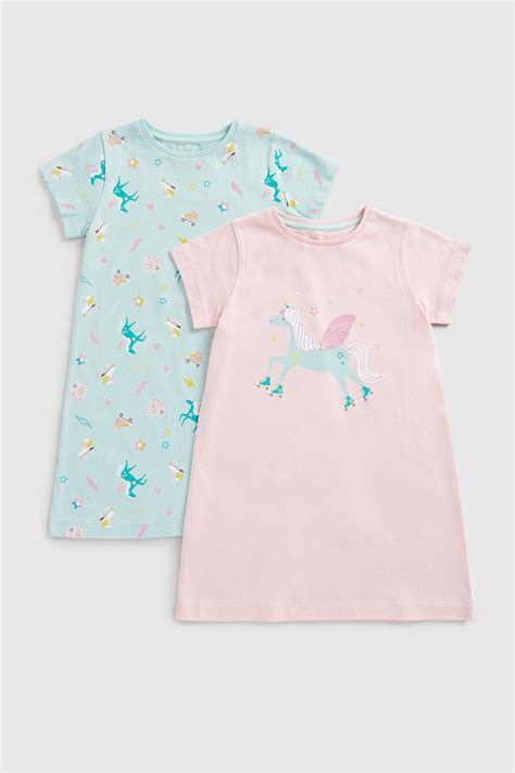 Buy Mothercare Party Horse Nightdresses 2 Pack Online In Malaysia