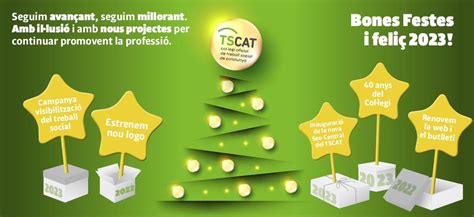 Bones Festes I Feliç 2023 Col·legi Oficial De Treball Social De Catalunya